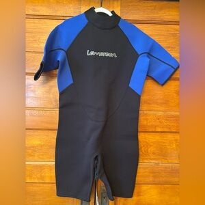 Lemorecn Men’s Wetsuit - Black and Blue